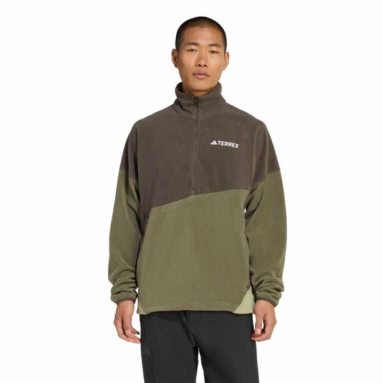 Men's Multi Climawarm 1/2 Zip Fleece - Green