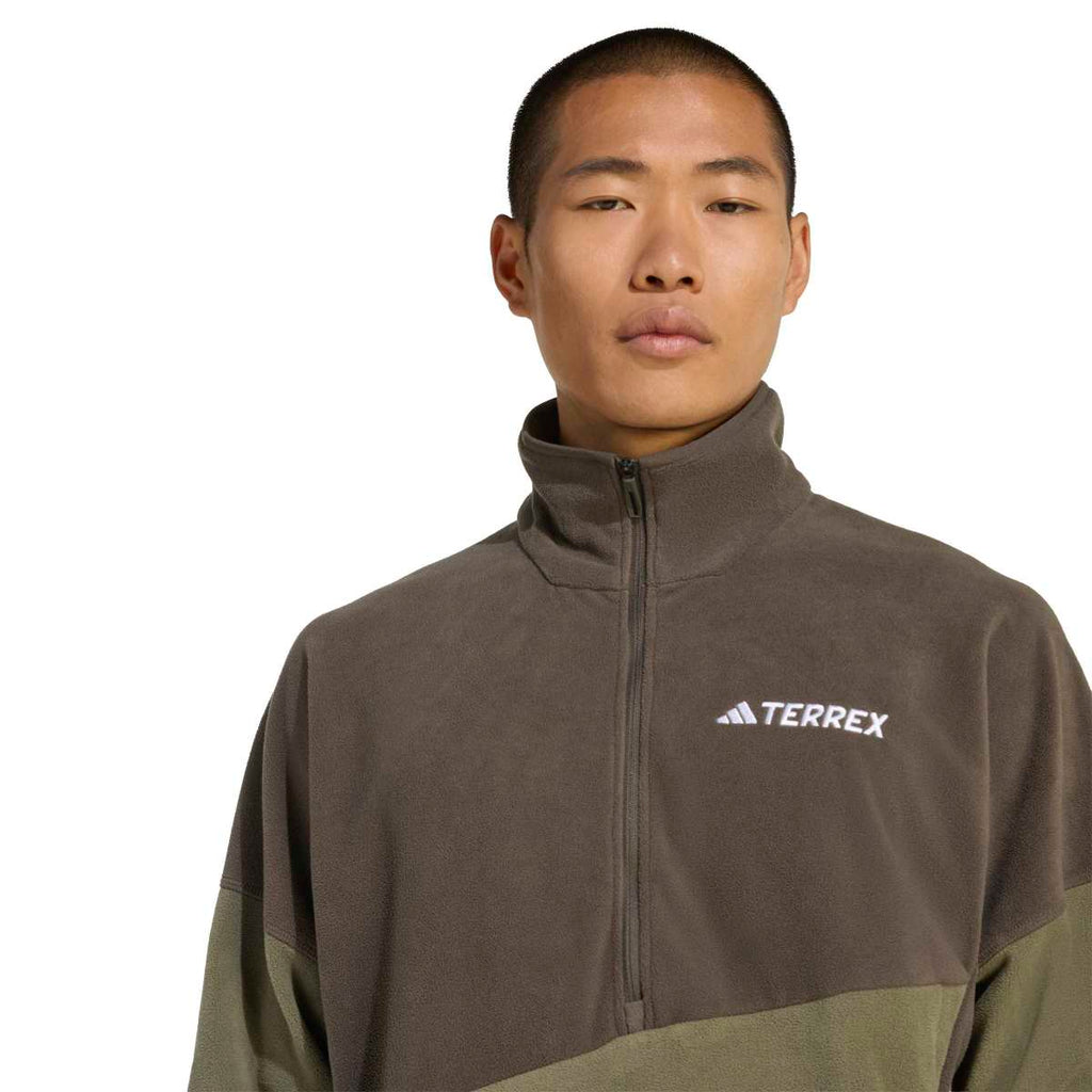 Men's Multi Climawarm 1/2 Zip Fleece - Green