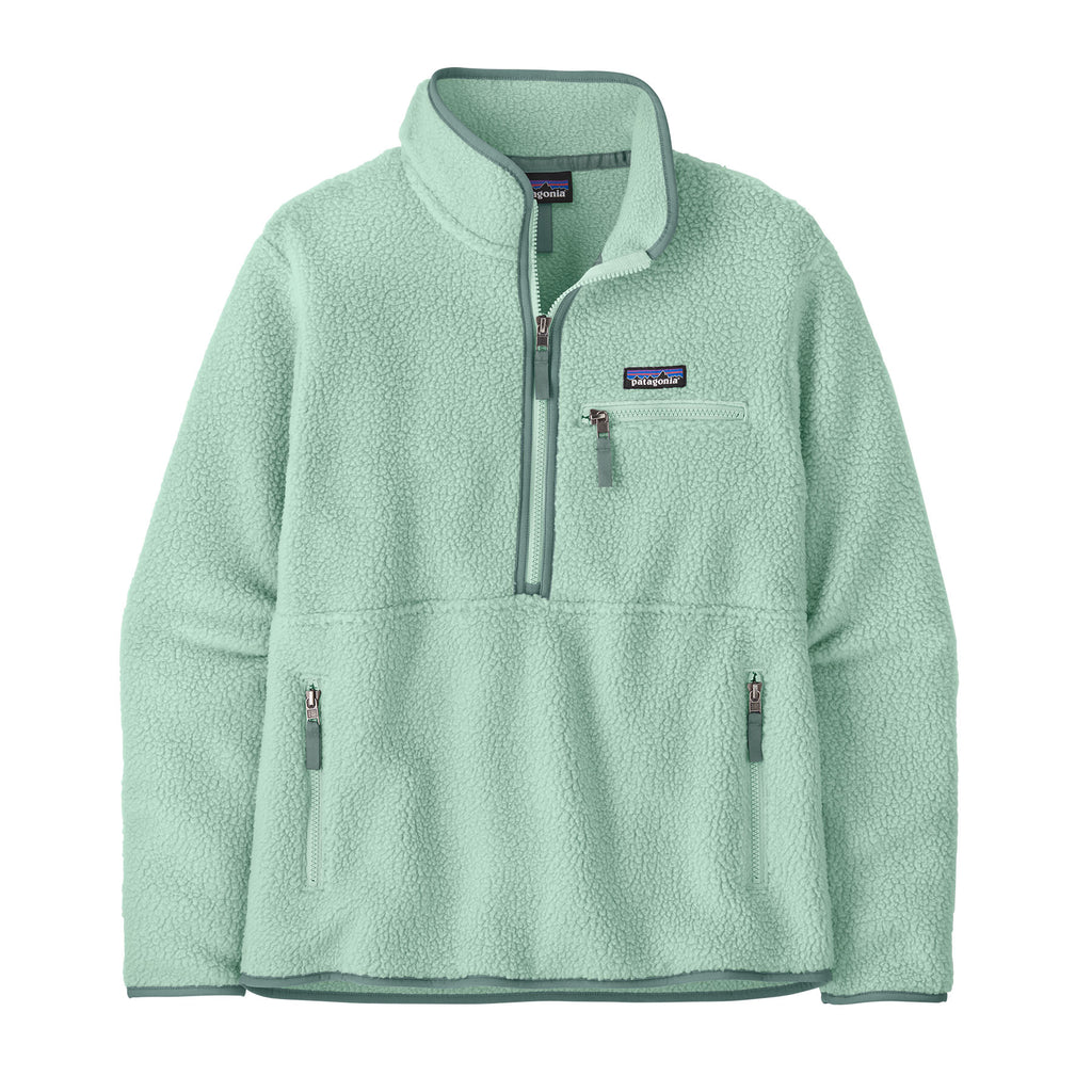 Women's Retro Pile Marsupial Fleece - Light Green