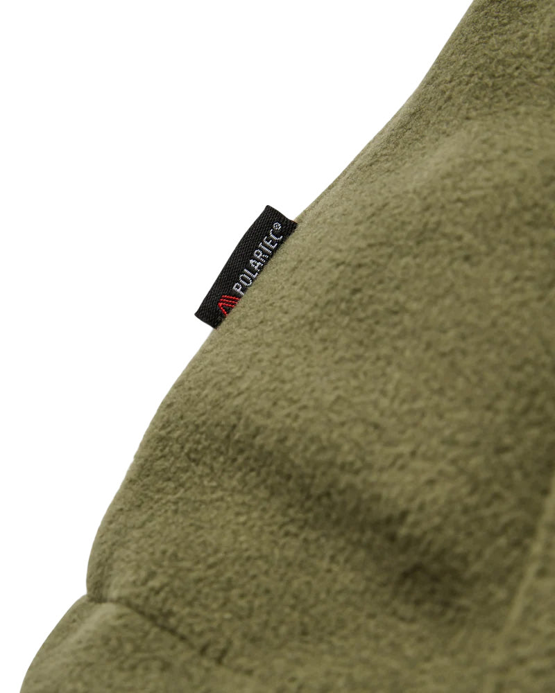 Men's Woodland 2.0 Hooded Polartec® 1/2 Zip Fleece - Black / Green