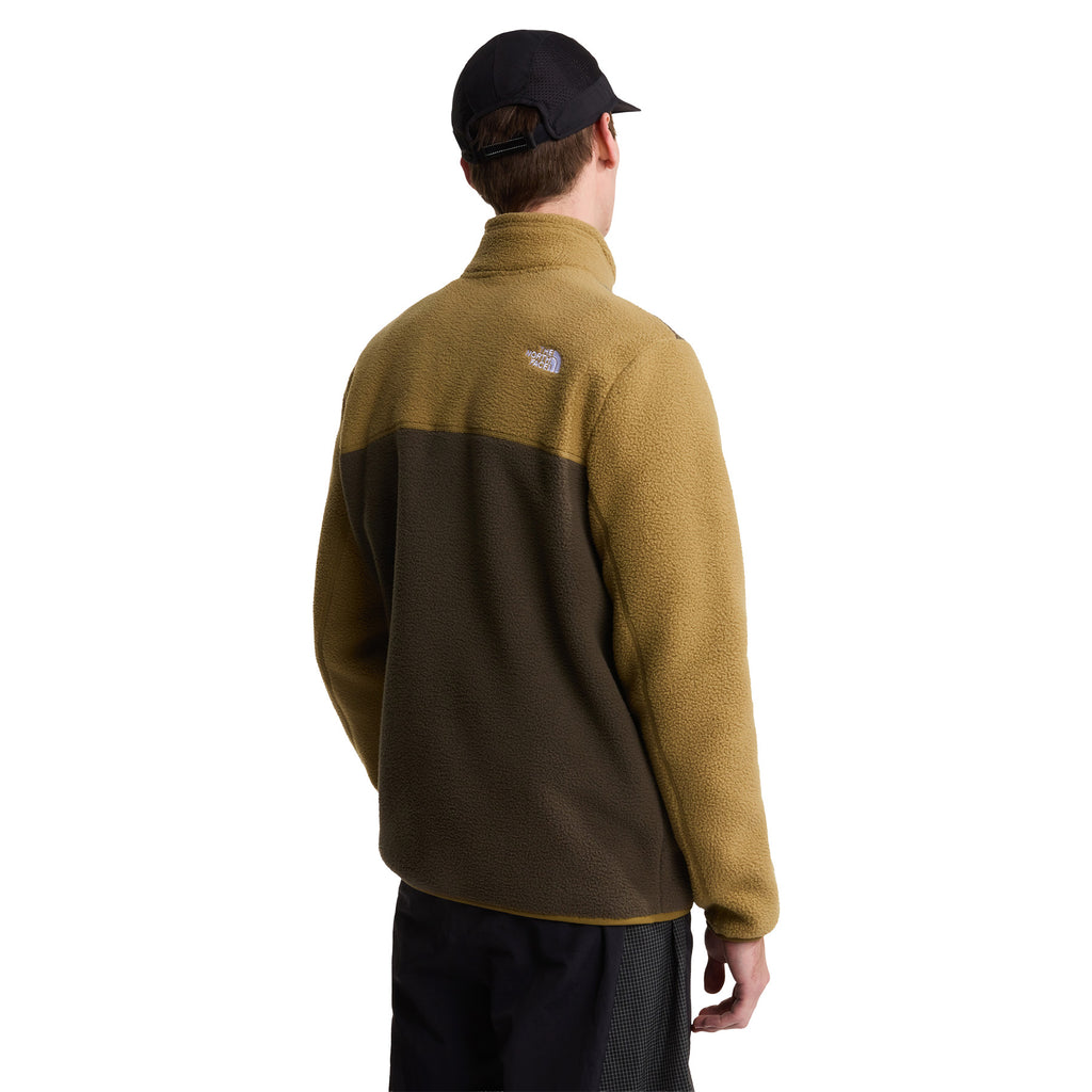 Men's Yumiori 1/4 Zip Fleece Jacket - Green