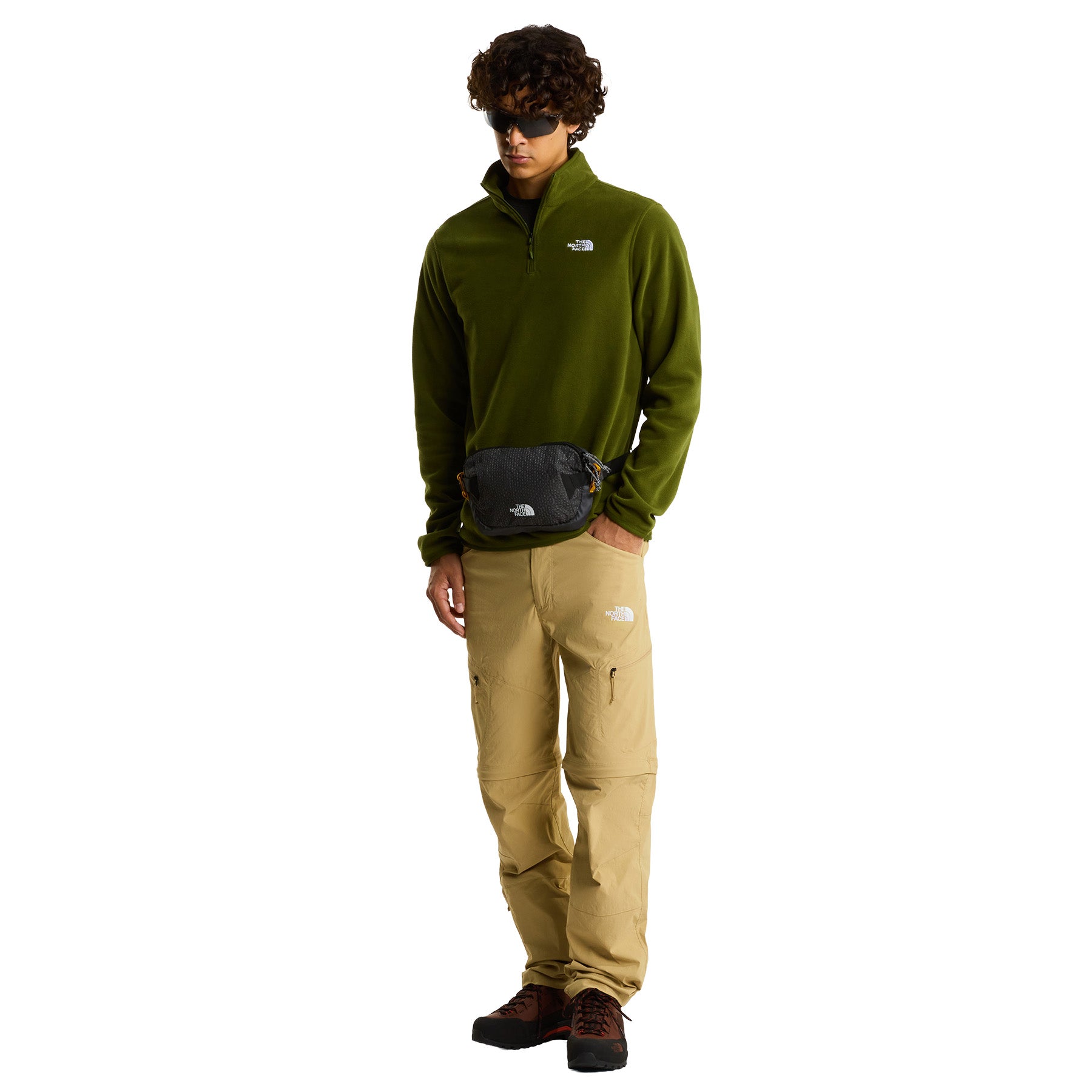 Men's Glacier 1/4 Zip Fleece - Green