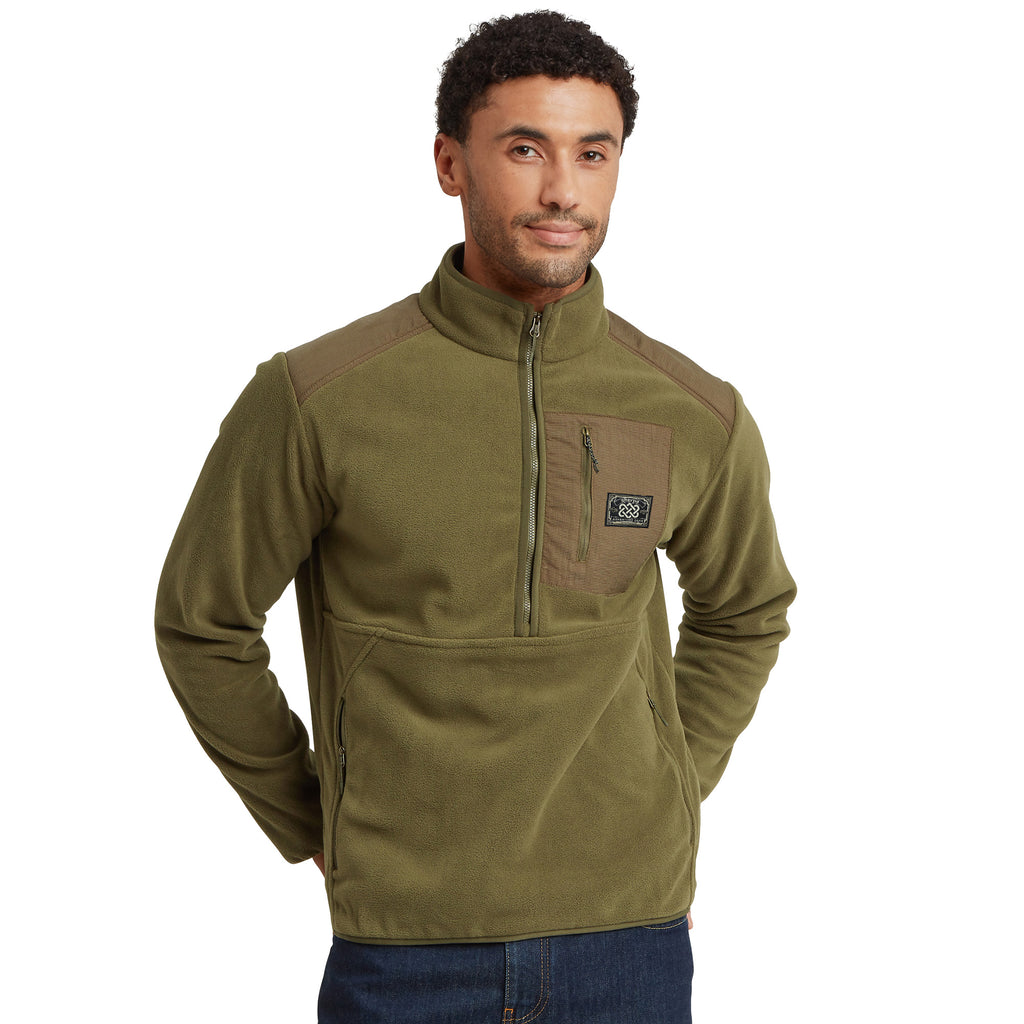 Men's Sanu 1/2 Zip Fleece - Green