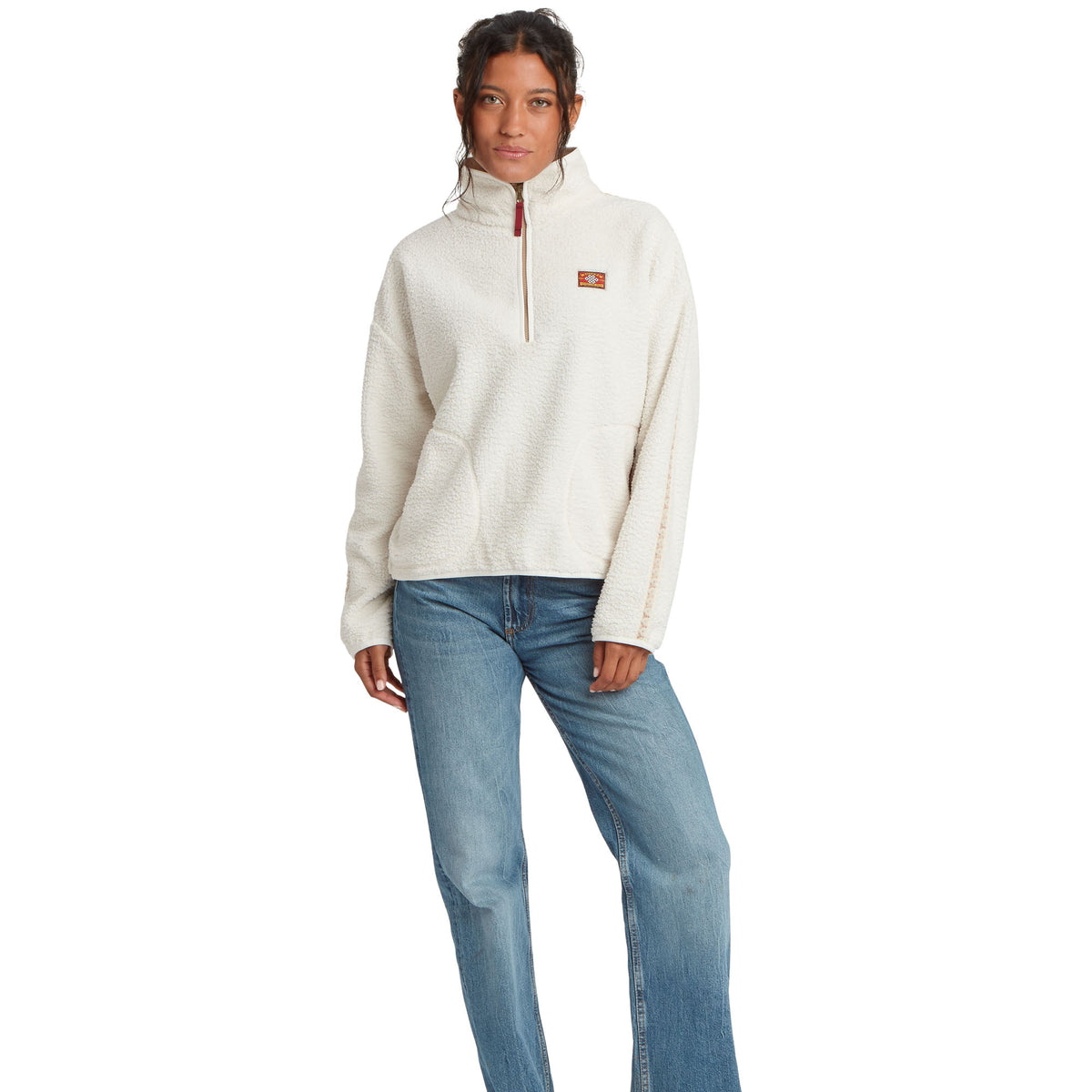 Women's Tarcho 1/4 Zip Fleece - Cream