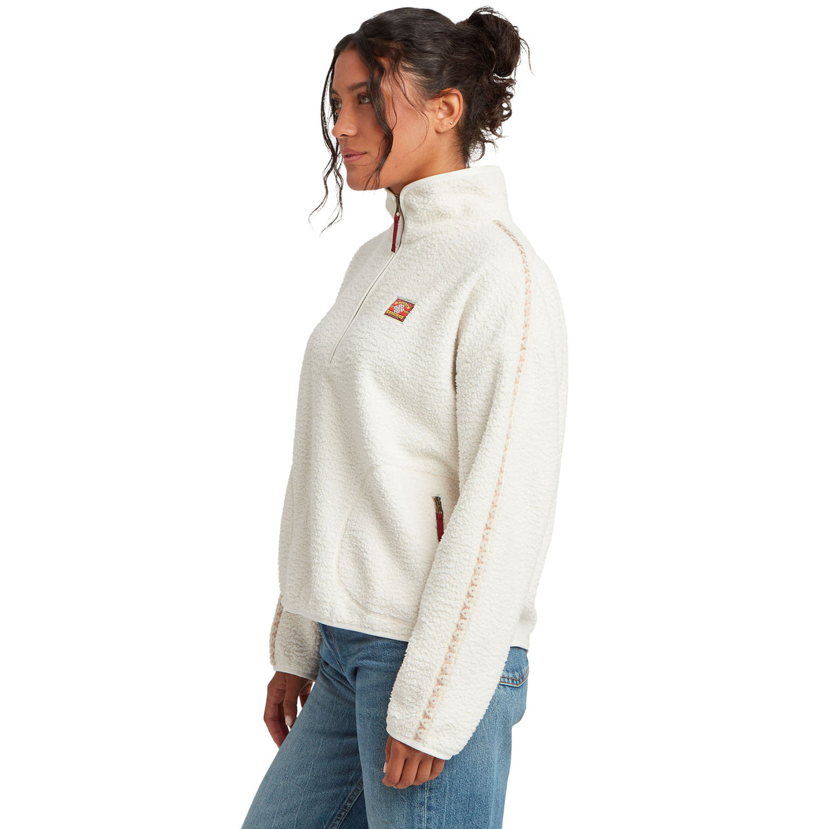 Women's Tarcho 1/4 Zip Fleece - Cream