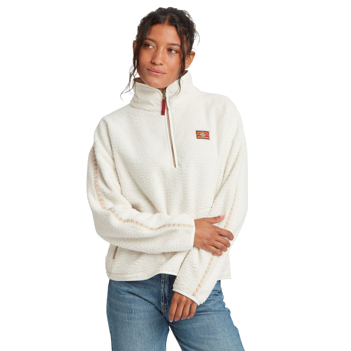 Women's Tarcho 1/4 Zip Fleece - Cream