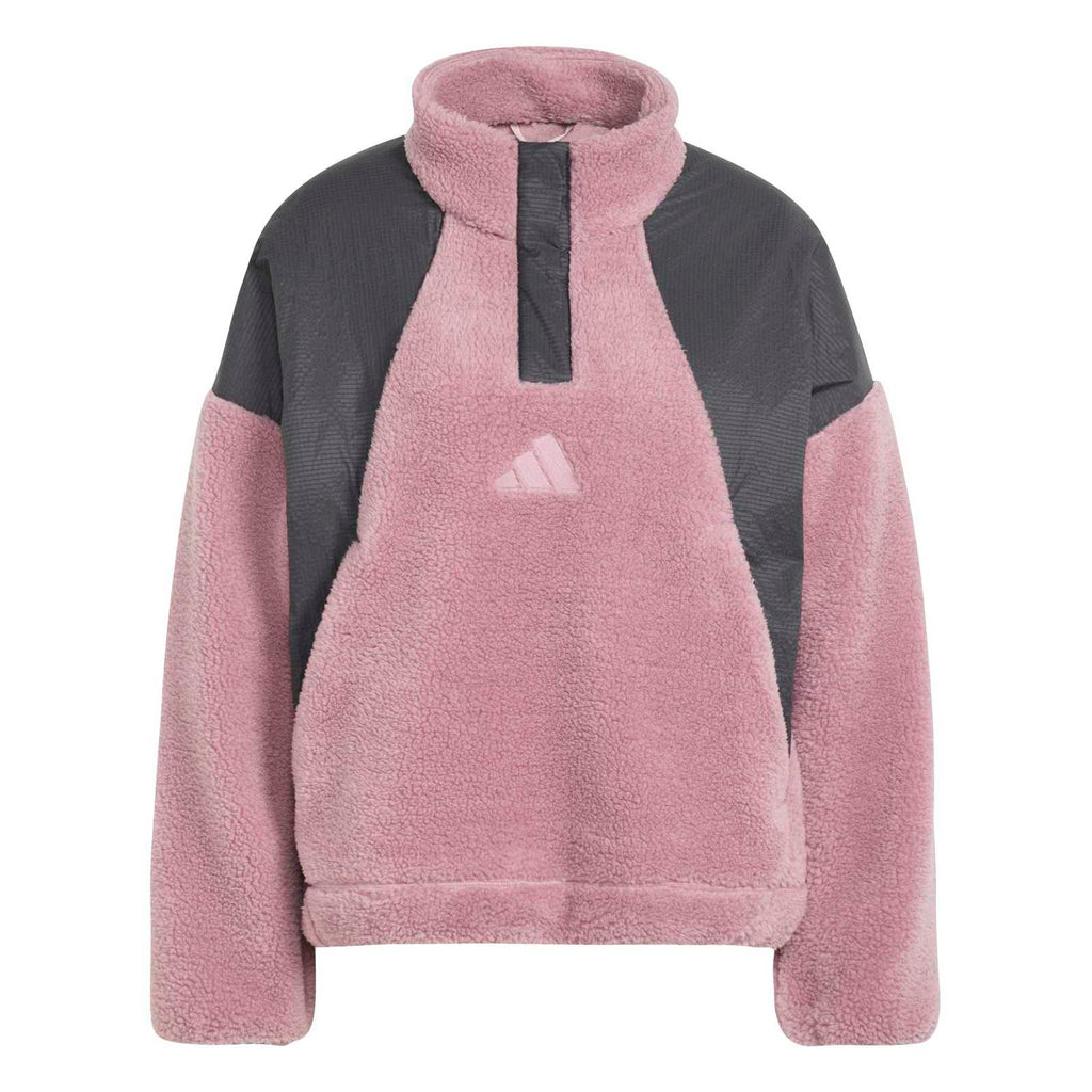 Women's Xploric CLIMAWARM High Pile Snap Fleece - Purple / Grey