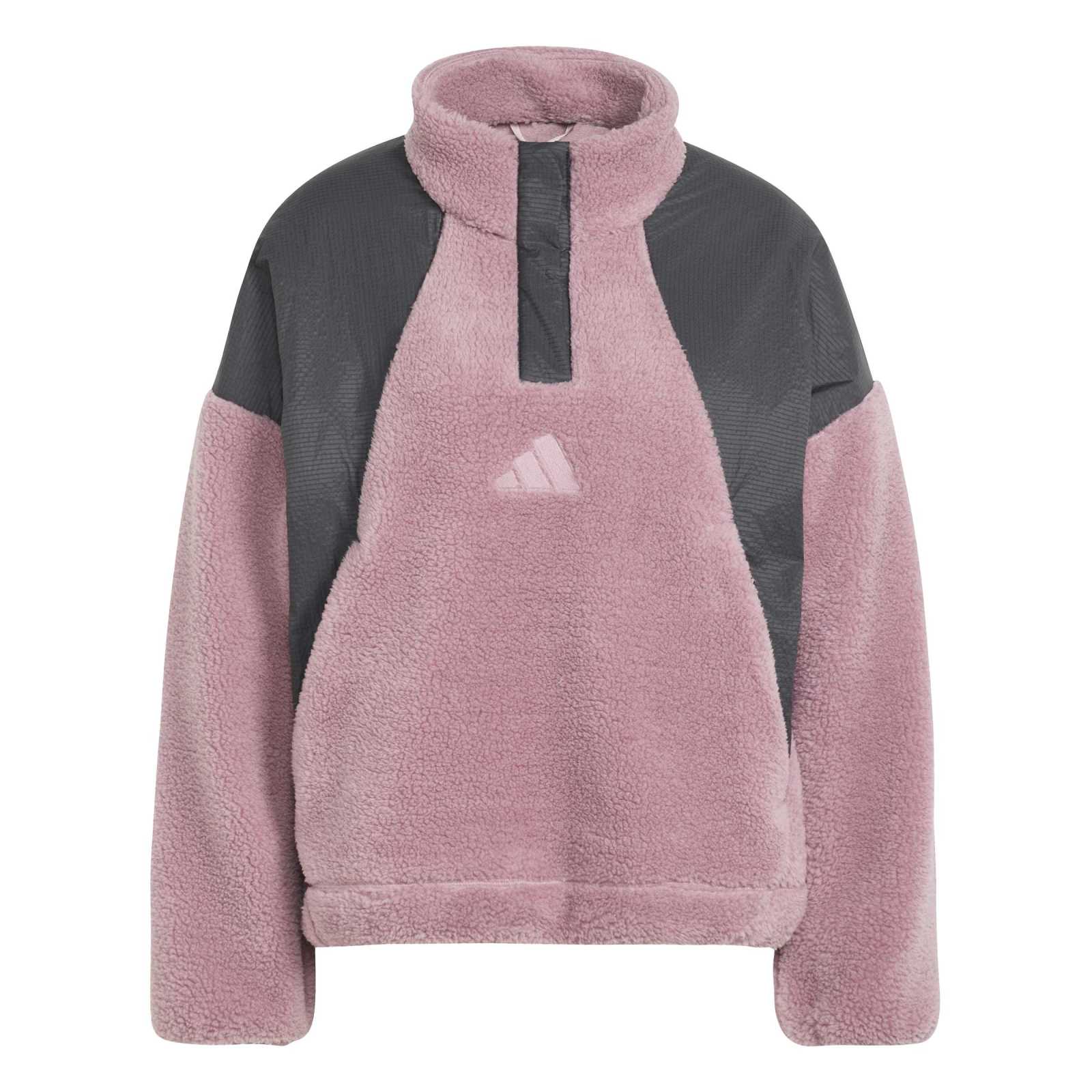 Women's Xploric CLIMAWARM High Pile Snap Fleece - Purple / Grey