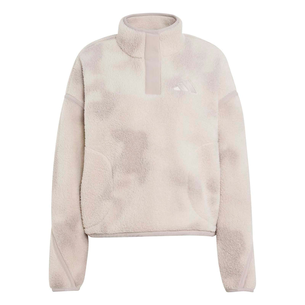 Women's Multi Essentials High Pile 1/2 Zip Fleece - Cream