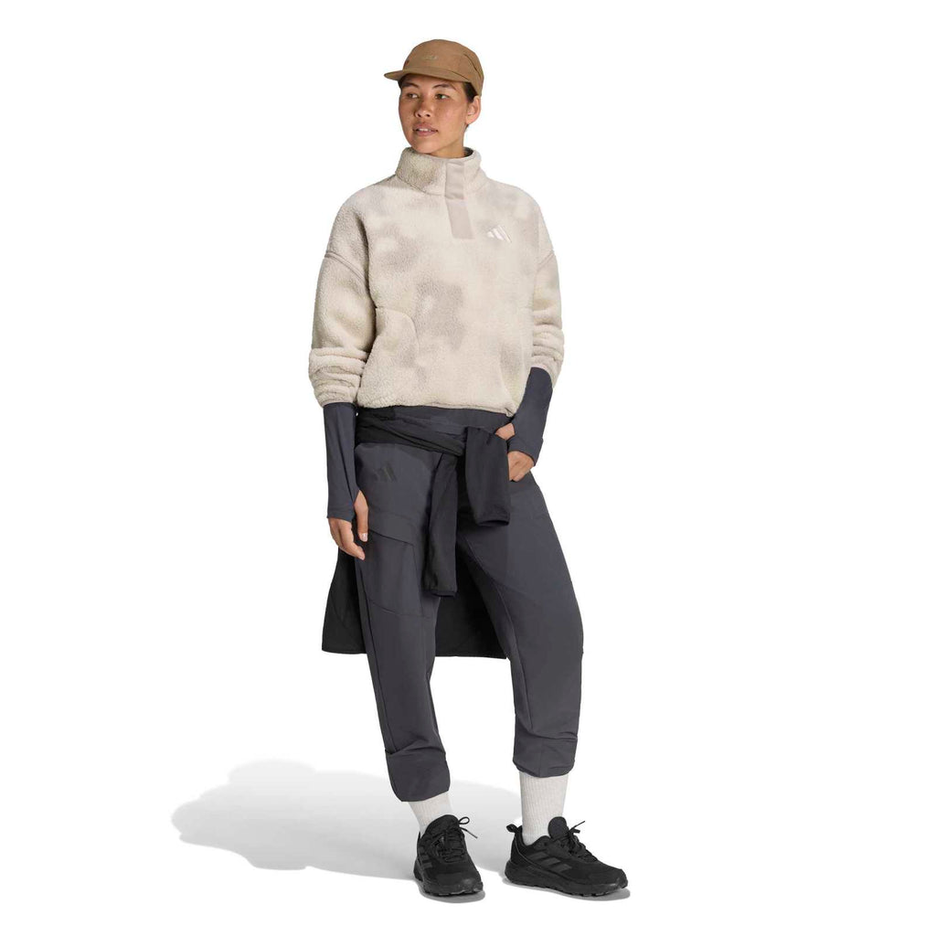 Women's Multi Essentials High Pile 1/2 Zip Fleece - Cream