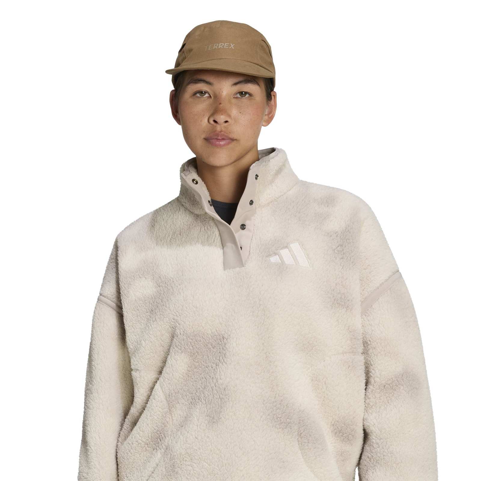 Women's Multi Essentials High Pile 1/2 Zip Fleece - Cream