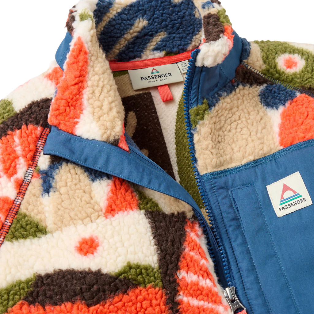 Men's Offroad Sherpa 1/2 Zip Fleece - Multi