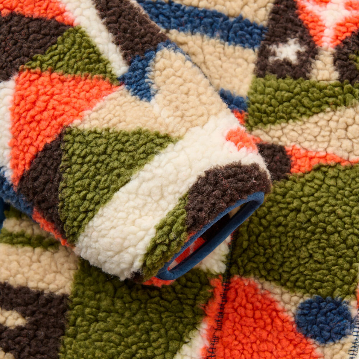 Men's Offroad Sherpa 1/2 Zip Fleece - Multi