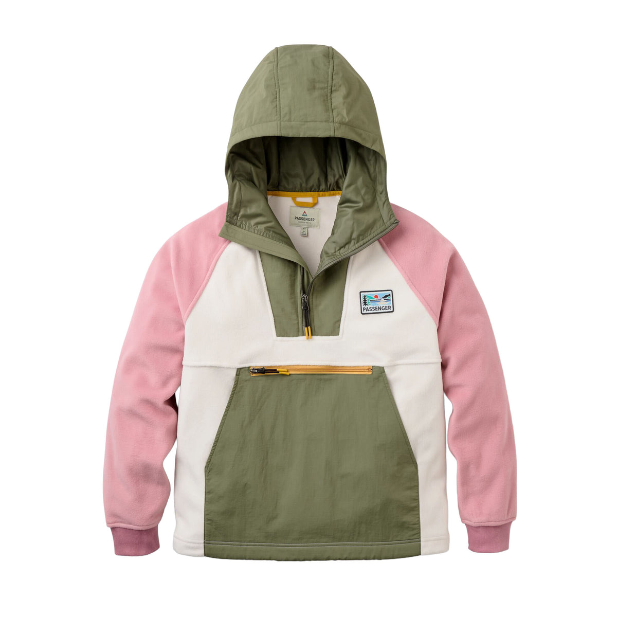 Women's Alexander 1/2 Zip Hooded Fleece - Green