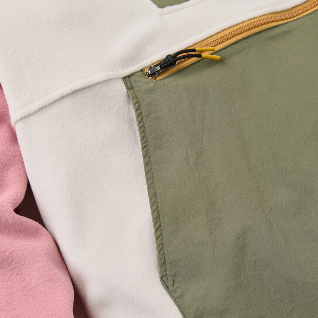 Women's Alexander 1/2 Zip Hooded Fleece - Green
