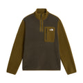 Men's Yumiori 1/4 Zip Fleece Jacket - Green