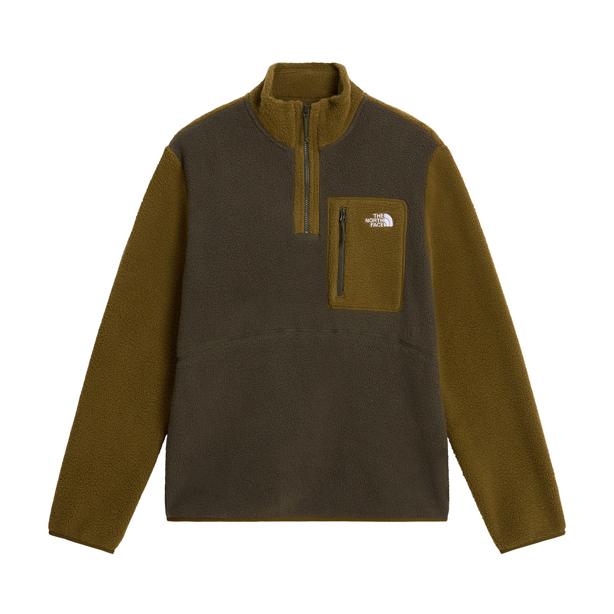 Men's Yumiori 1/4 Zip Fleece Jacket - Green