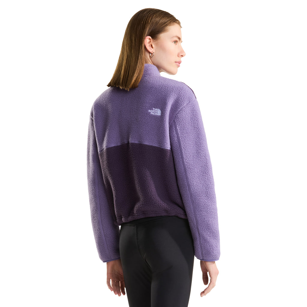 Women's Yumiori 1/4 Zip Fleece Jacket - Purple