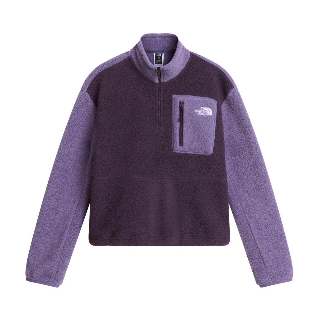 Women's Yumiori 1/4 Zip Fleece Jacket - Purple