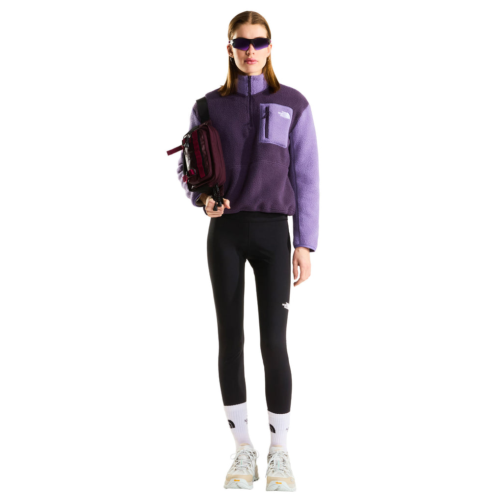 Women's Yumiori 1/4 Zip Fleece Jacket - Purple