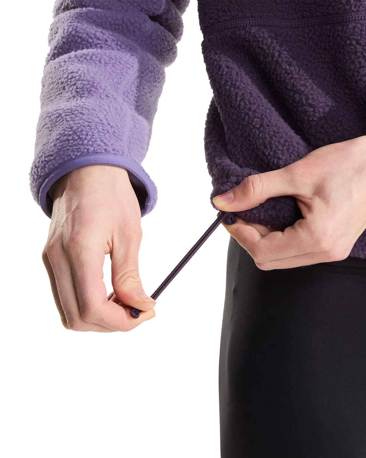 Women's Yumiori 1/4 Zip Fleece Jacket - Purple