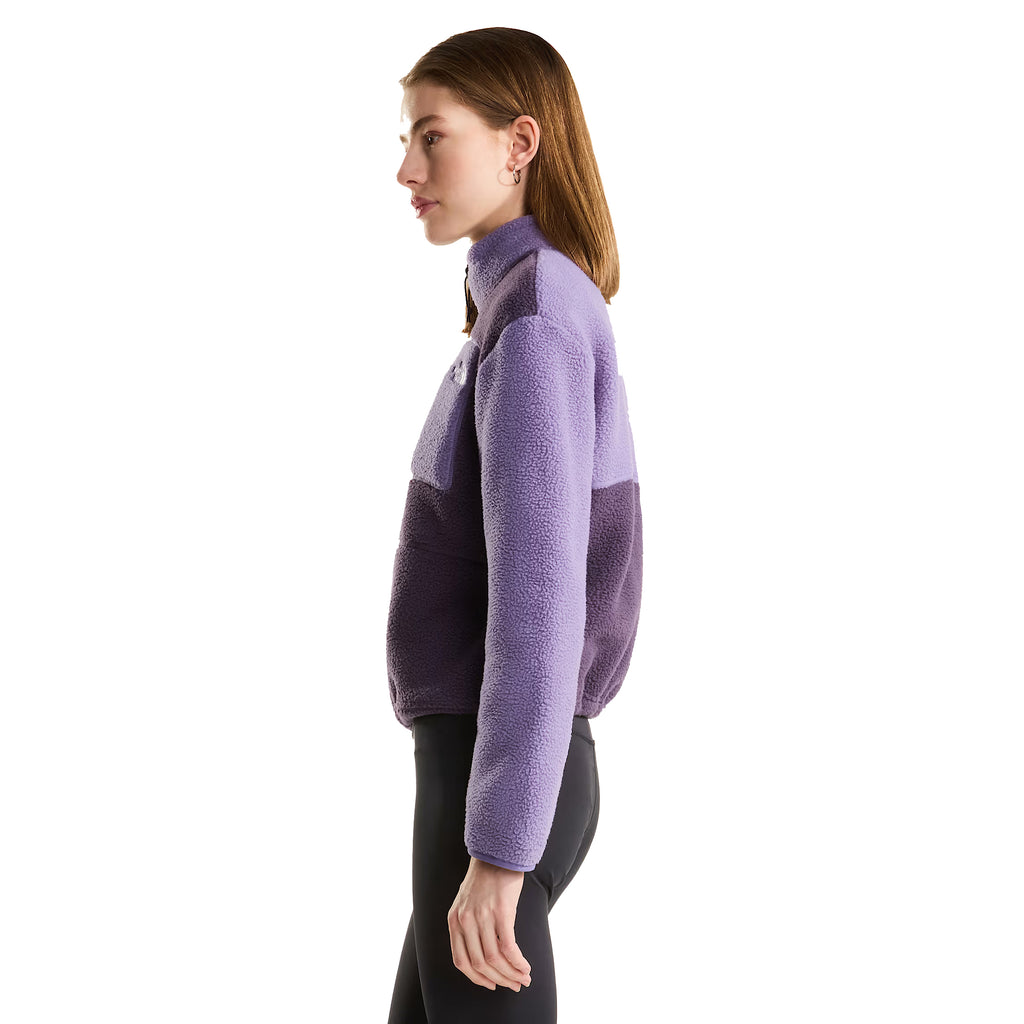Women's Yumiori 1/4 Zip Fleece Jacket - Purple