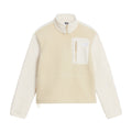 Women's Yumiori 1/4 Zip Fleece Jacket - Cream