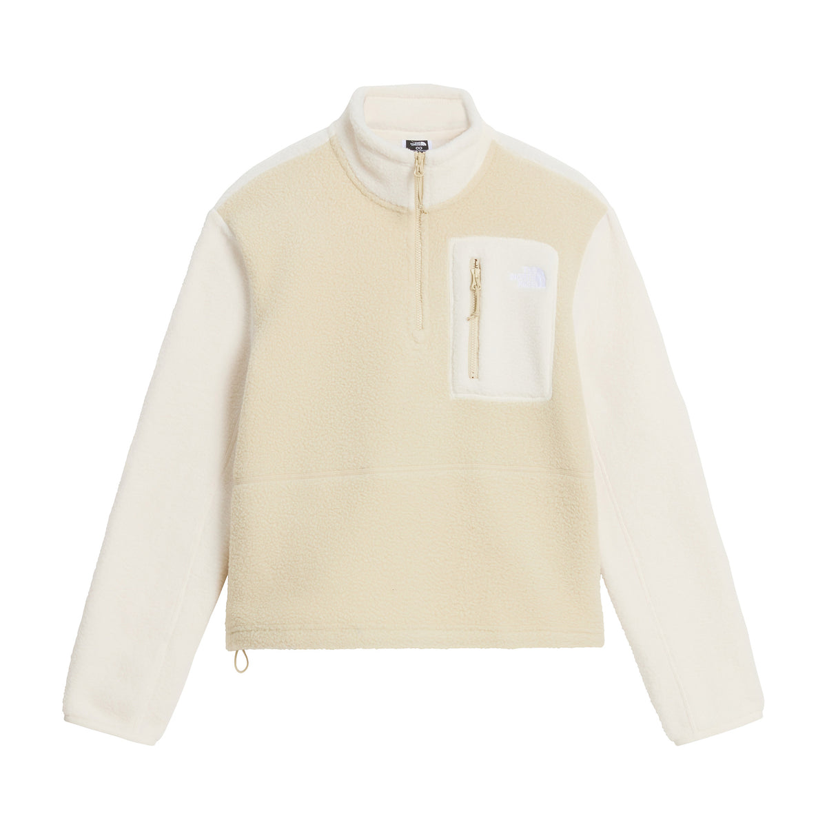 Women's Yumiori 1/4 Zip Fleece Jacket - Cream