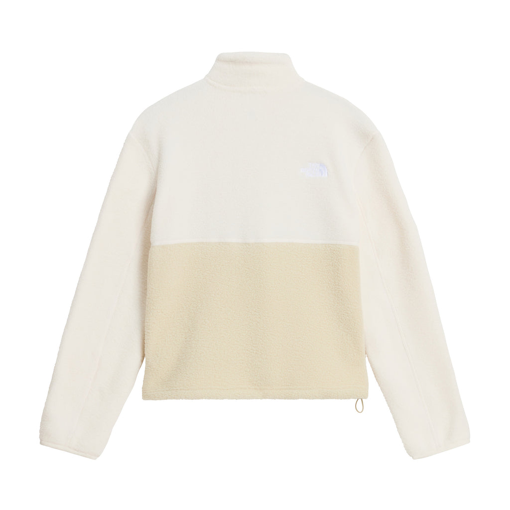 Women's Yumiori 1/4 Zip Fleece Jacket - Cream