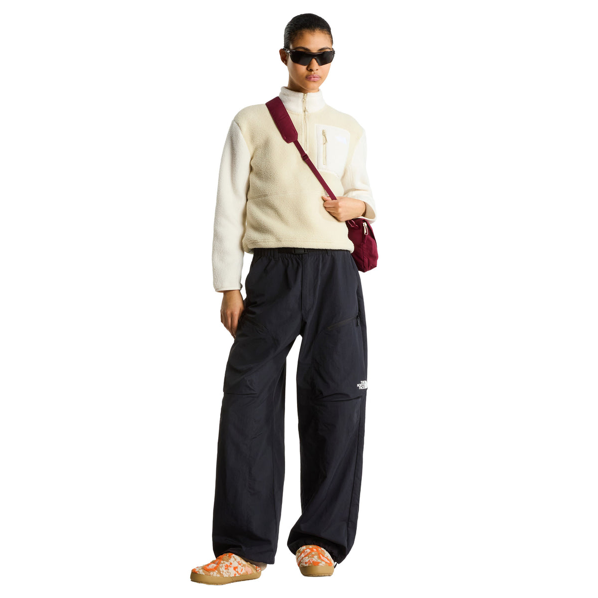 Women's Yumiori 1/4 Zip Fleece Jacket - Cream