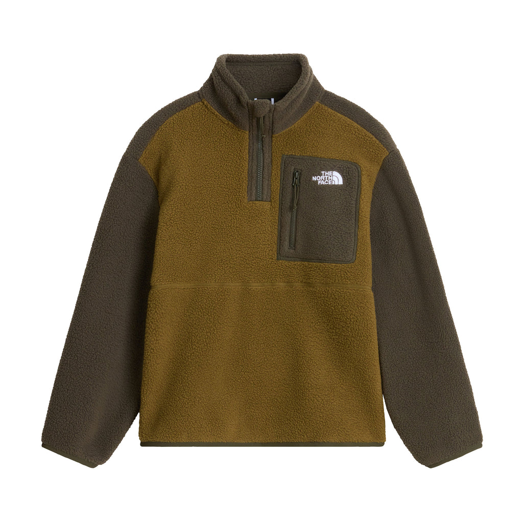 Teens' Yumiori 1/4 Zip Fleece - Brown