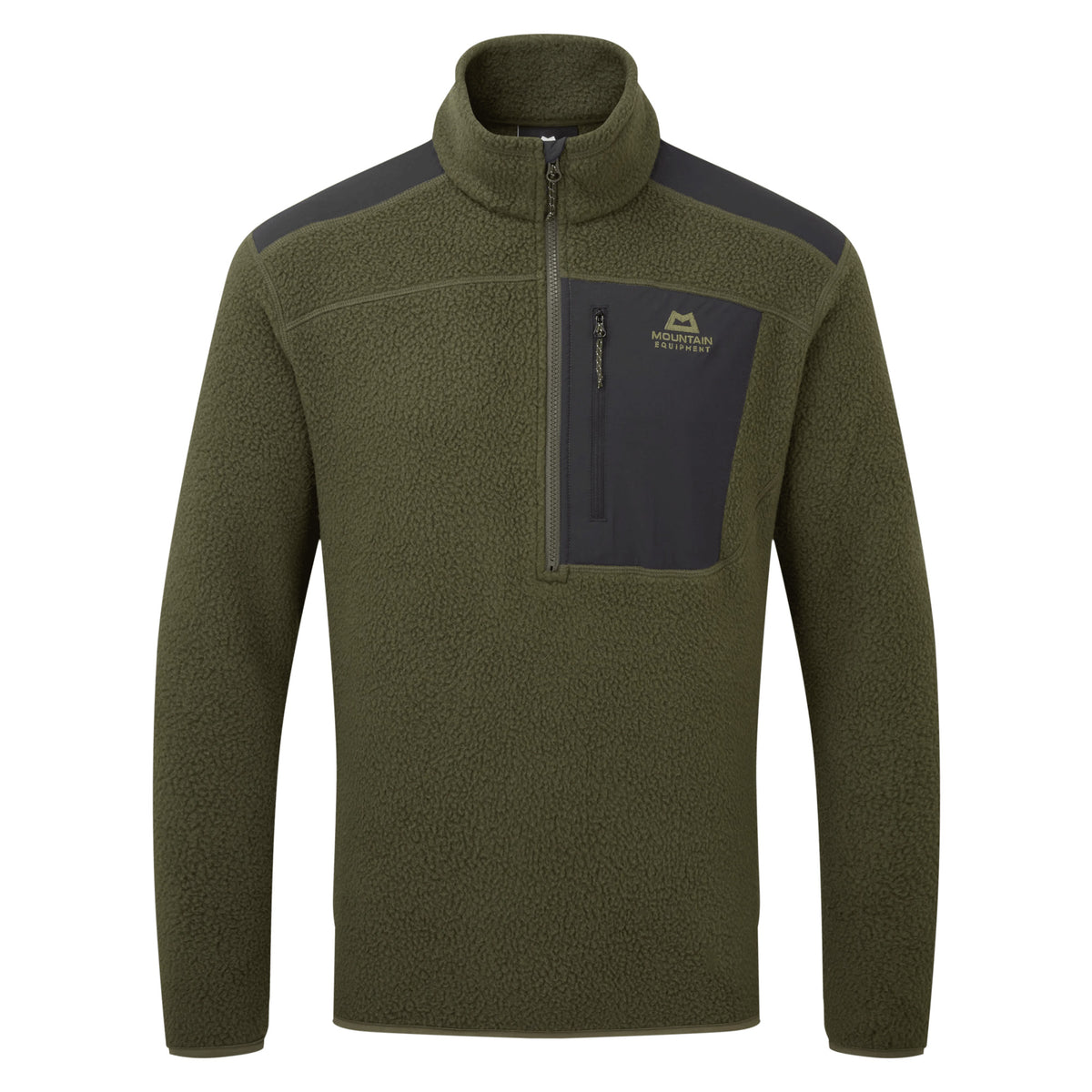Men's Highpile Half-Zip Fleece - Green