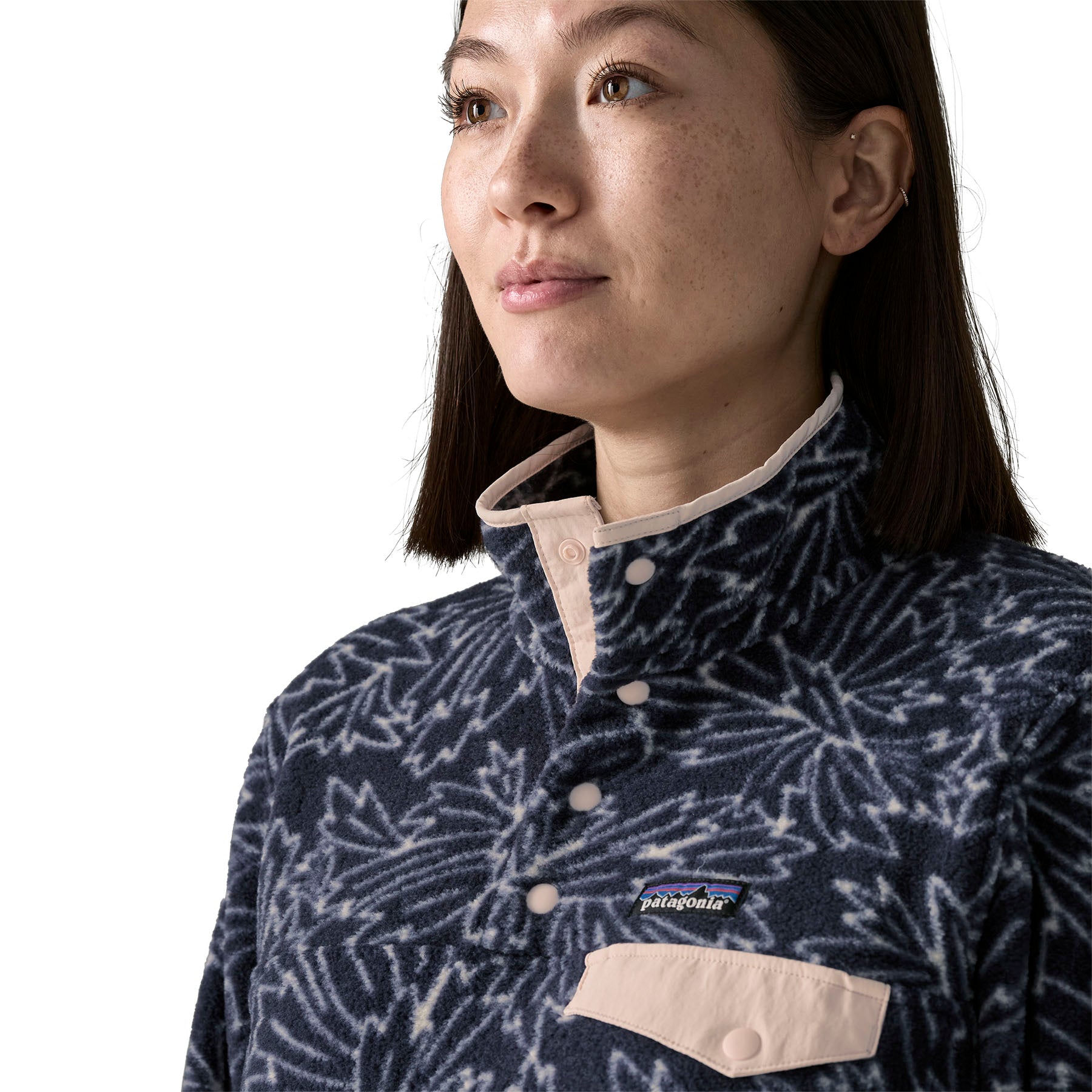 Women's Lightweight Synchilla Snap-T Pullover - Navy