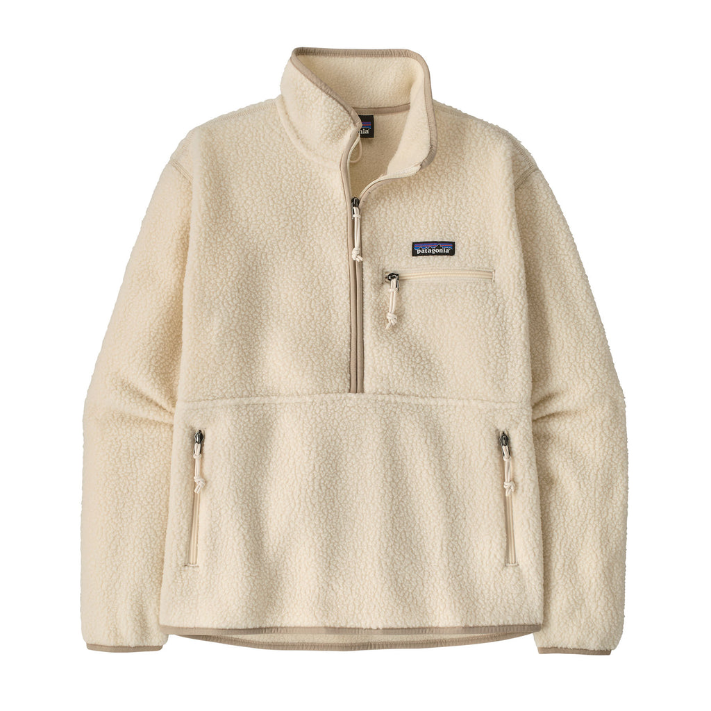 Women's Retro Pile Marsupial Fleece - Cream