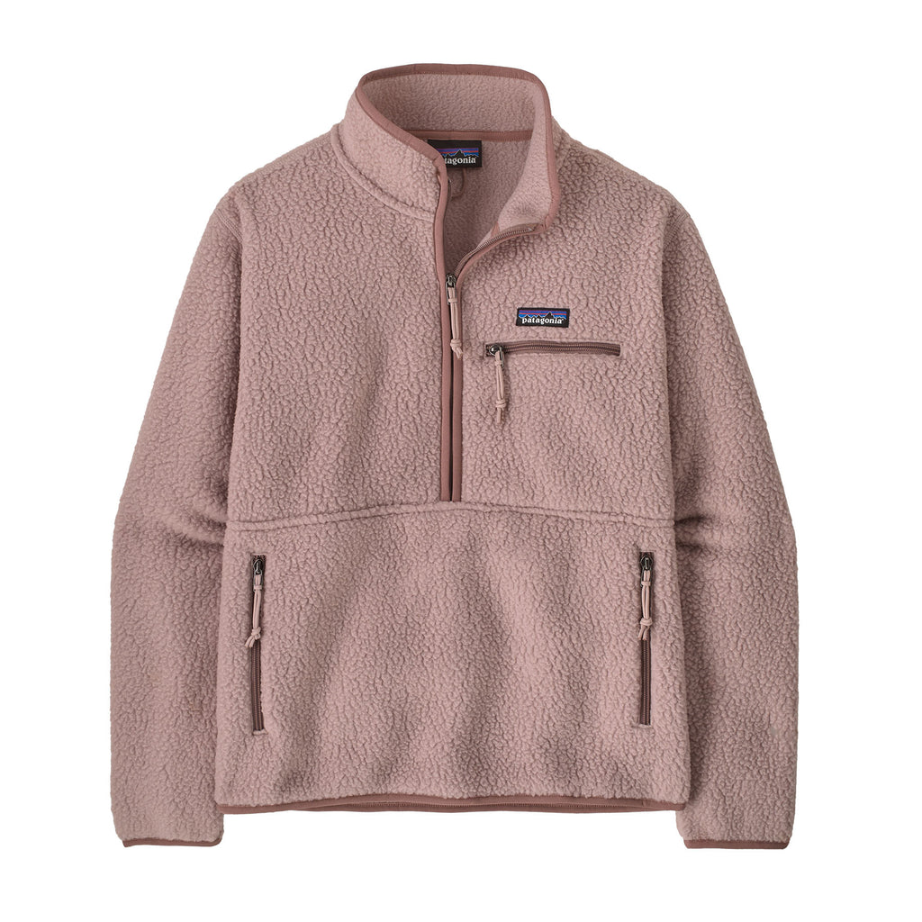 Women's Retro Pile Marsupial Fleece - Pink
