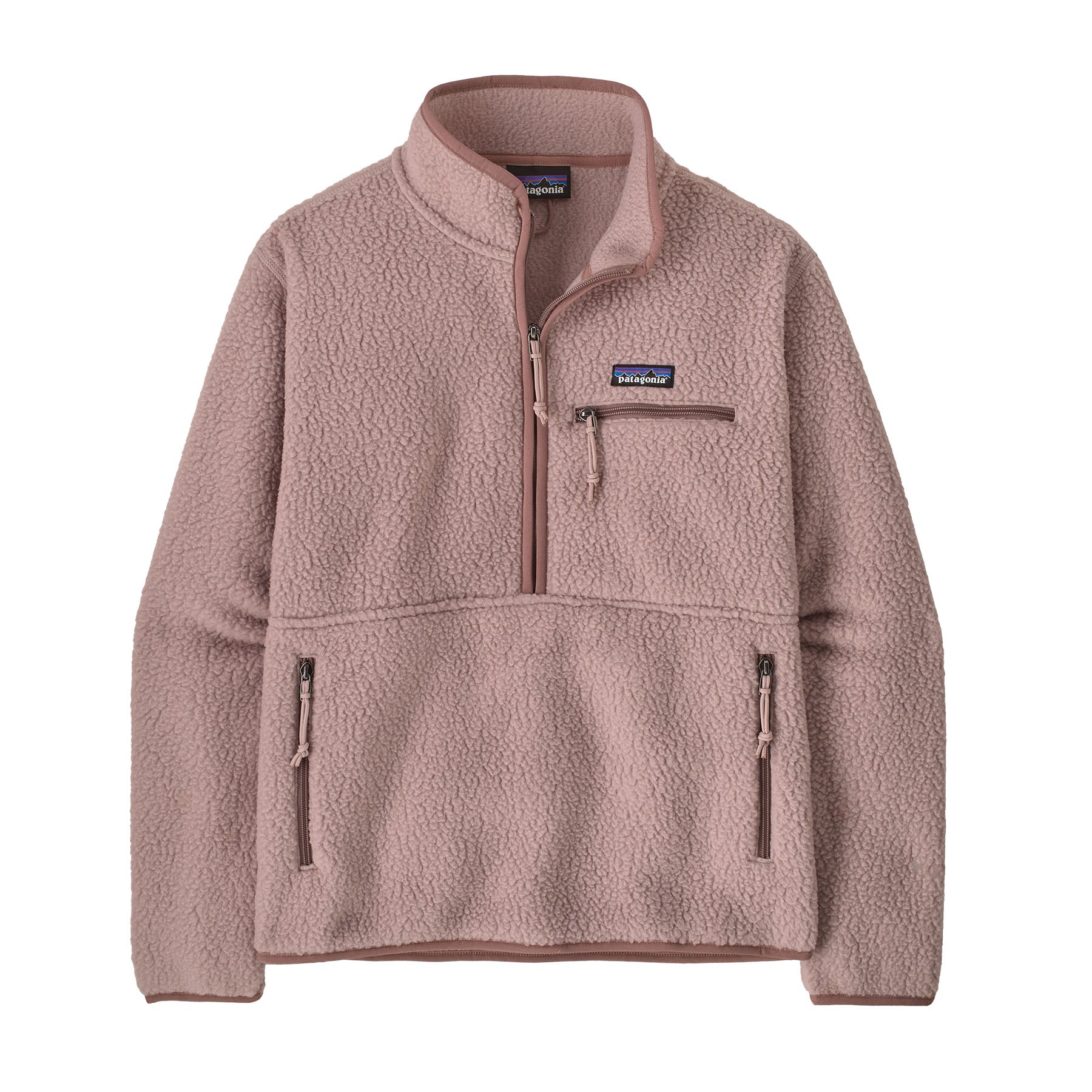 Women's Retro Pile Marsupial Fleece - Pink
