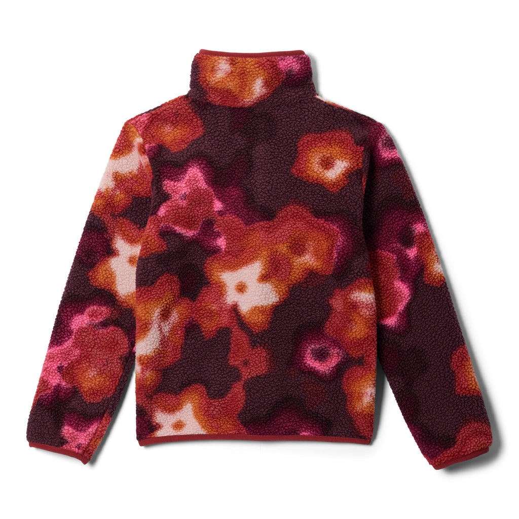 Kids' Helvetia II Printed 1/2 Snap Fleece - Red