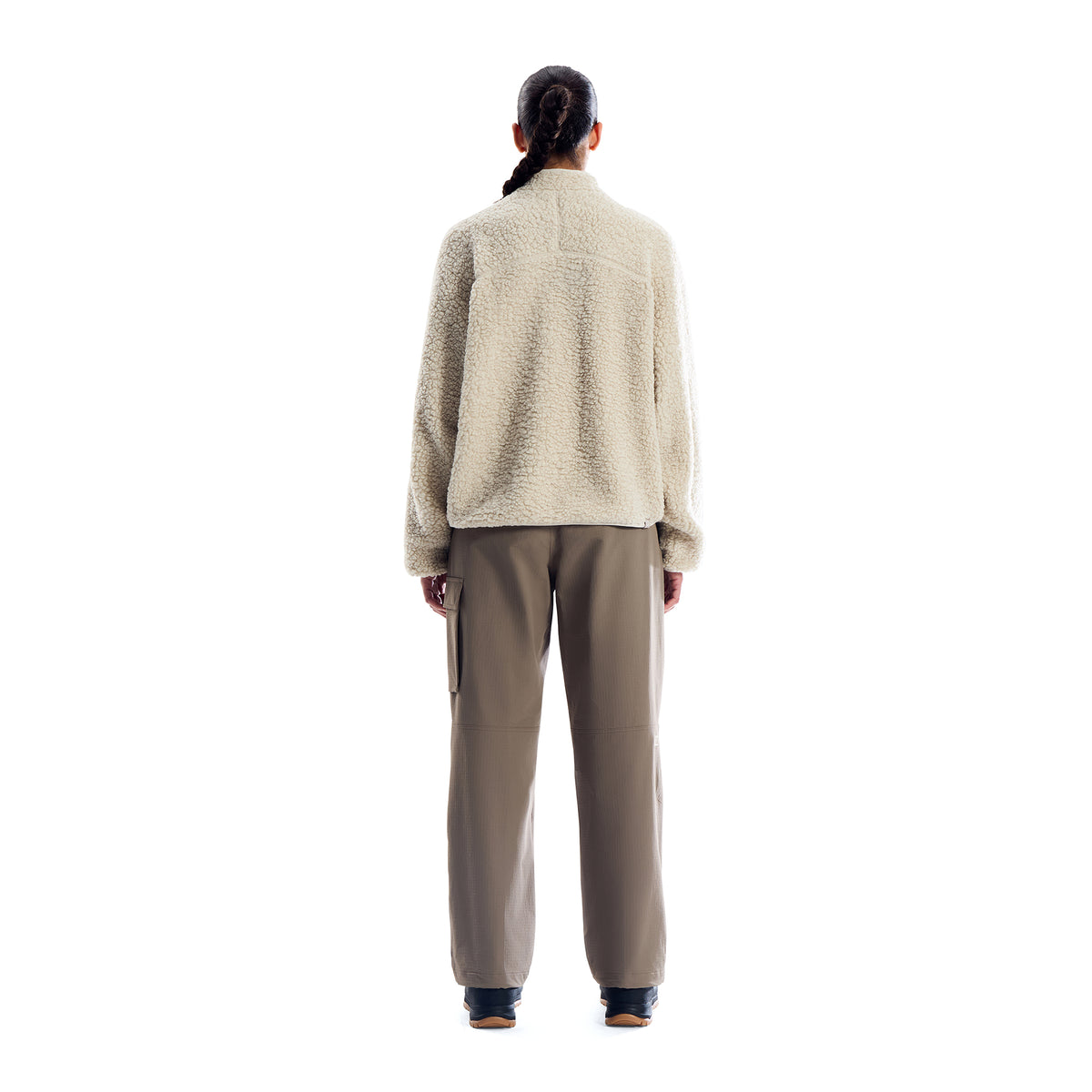 Women's Bamburgh 1/2 Zip Loft Fleece - Cream