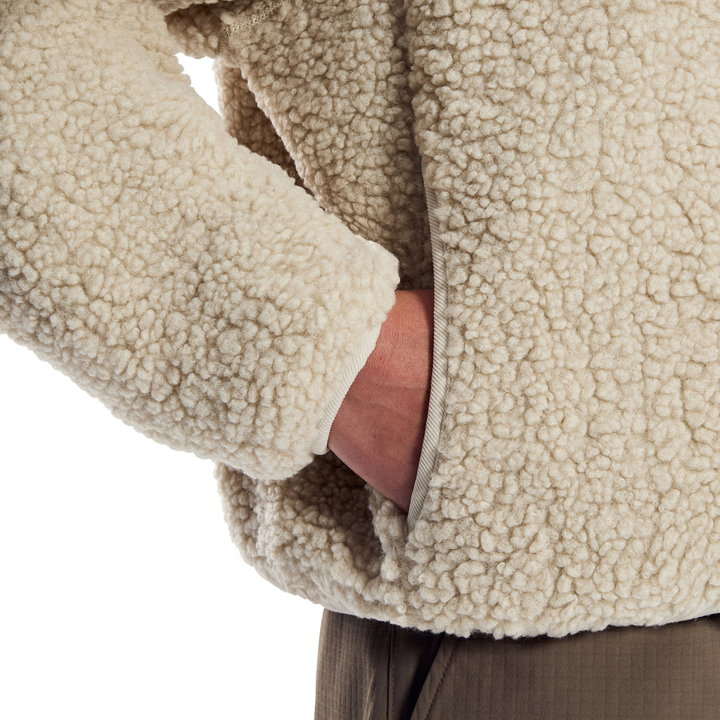 Women's Bamburgh 1/2 Zip Loft Fleece - Cream