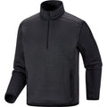 Men's Covert 1/2 Zip Fleece - Black Heather