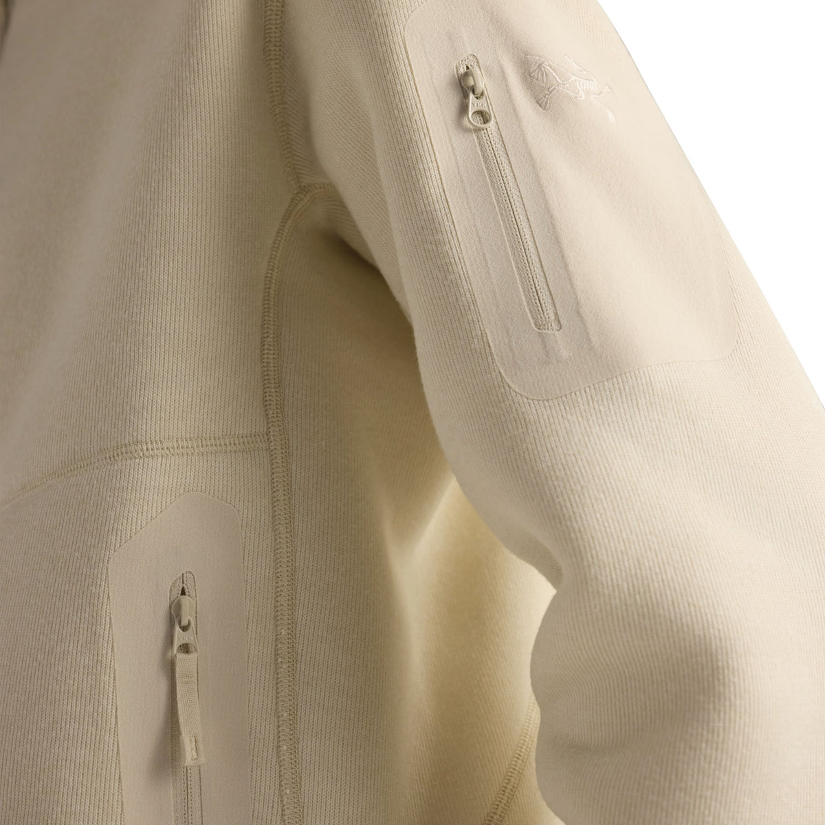 Women's Covert 1/2 Zip Neck Fleece - Arctic Silk Heather / Salt