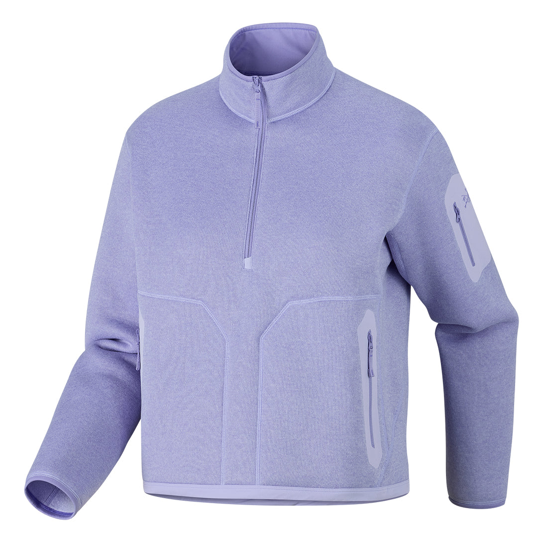 Women's Covert 1/2 Zip Neck Fleece - Kasumi Heather