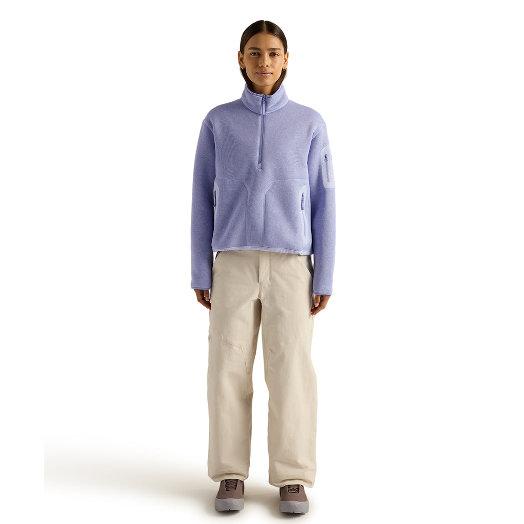 Women's Covert 1/2 Zip Neck Fleece - Kasumi Heather