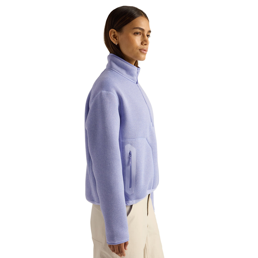 Women's Covert 1/2 Zip Neck Fleece - Kasumi Heather