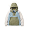 Women's Alexander Hooded 1/2 Zip Fleece - Green / White
