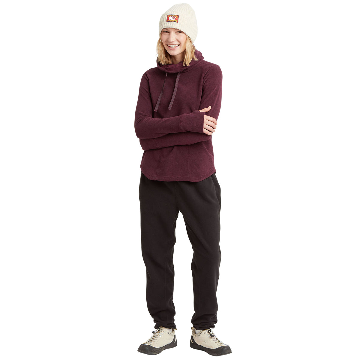 Women's Rolpa Pullover - Red
