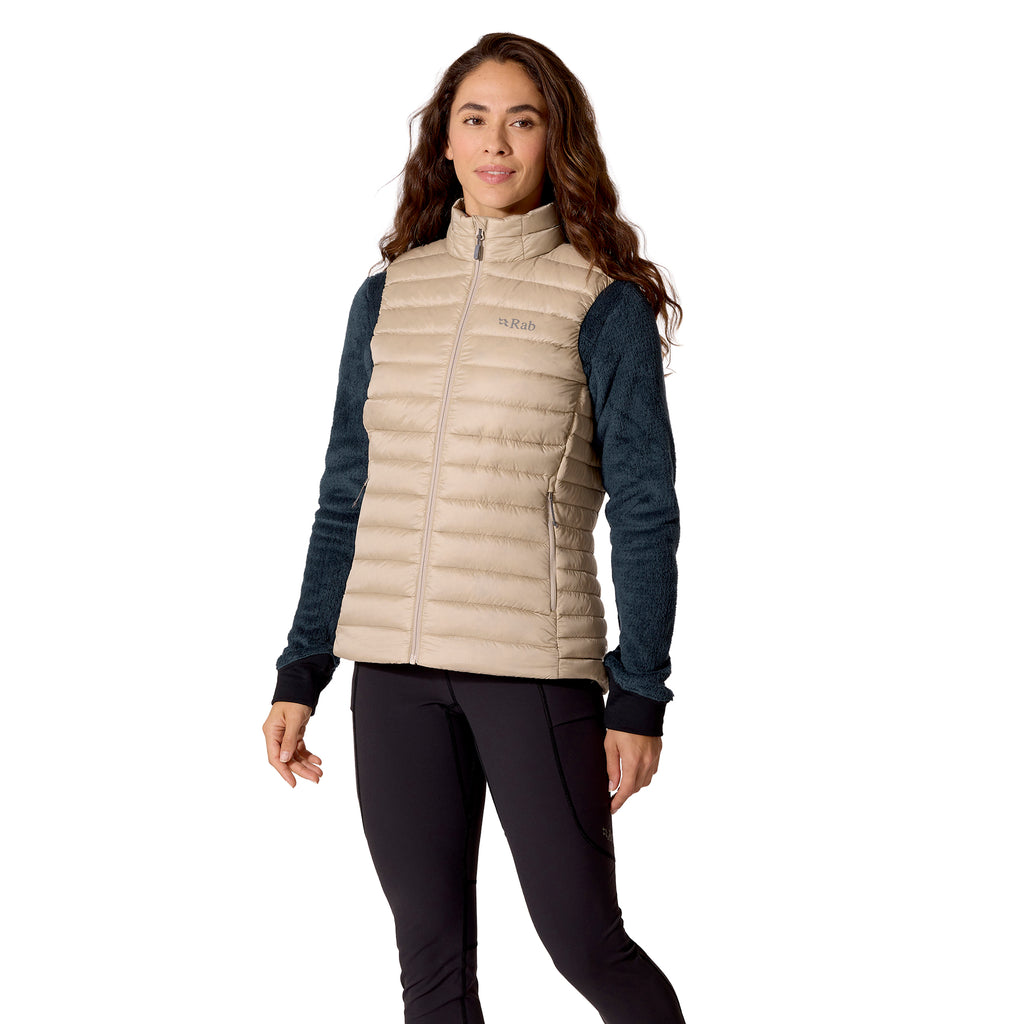 Women's Microlight Vest - Cream