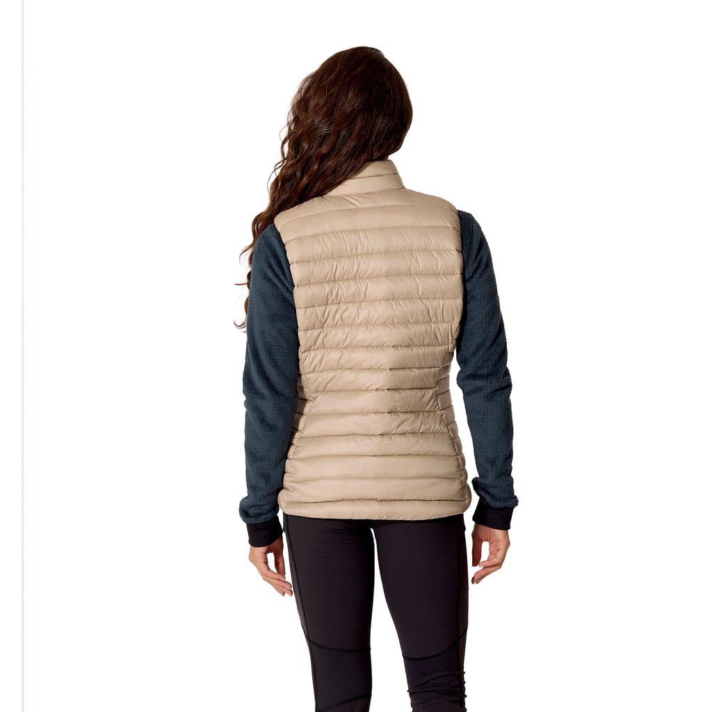 Women's Microlight Vest - Cream
