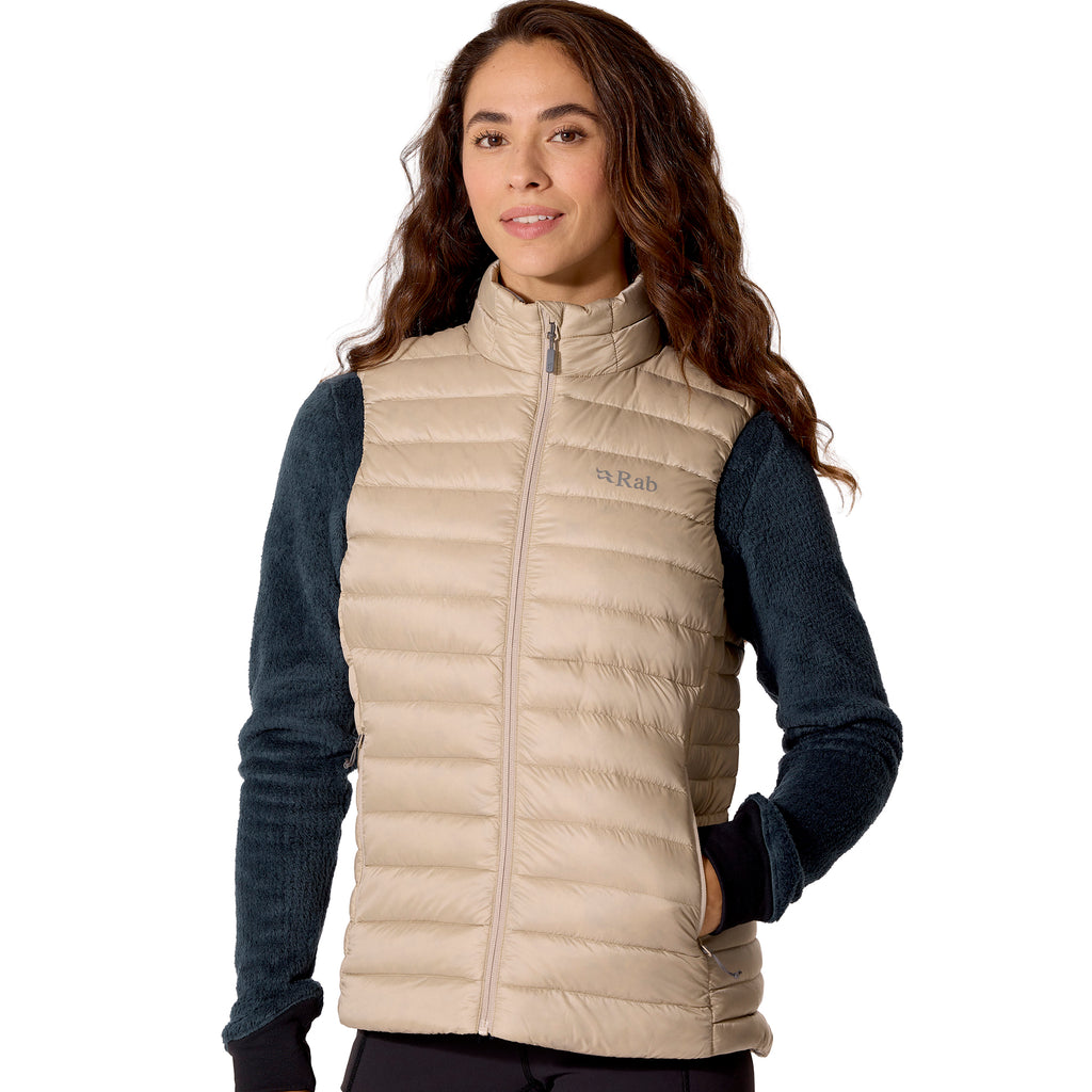 Women's Microlight Vest - Cream