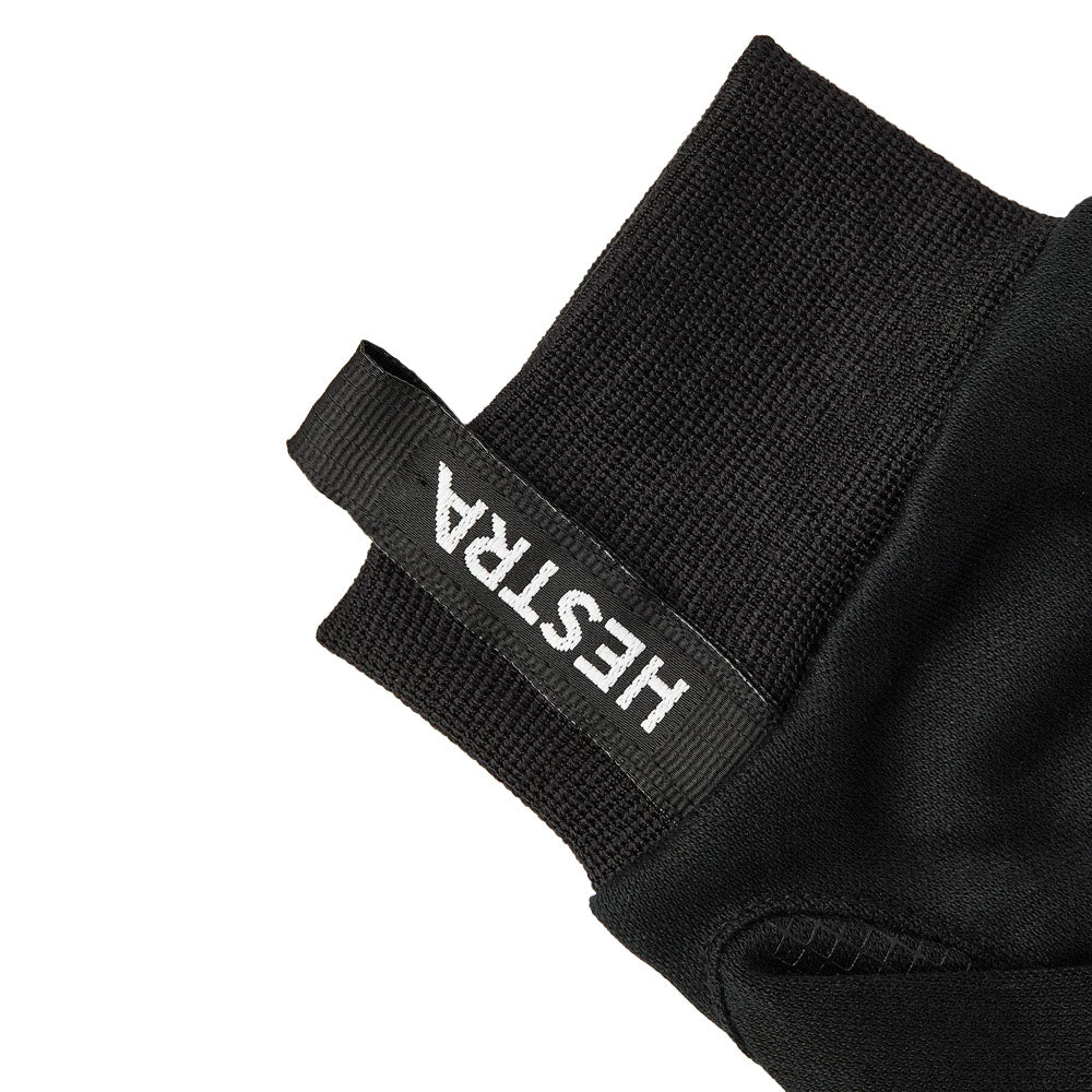 Unisex Silk Liner Touch Point Gloves – Black
